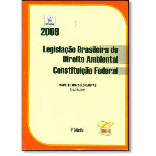 Tamanhos, Medidas e Dimensões do produto Livro - Coletânea de Legislação de Direito Ambiental - 2009