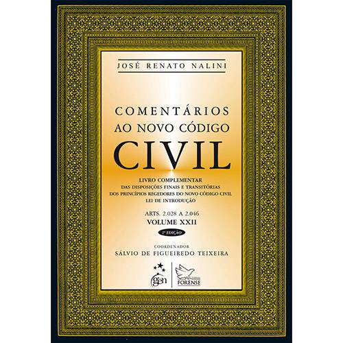 Tamanhos, Medidas e Dimensões do produto Livro - Comentários ao Novo Código Civil