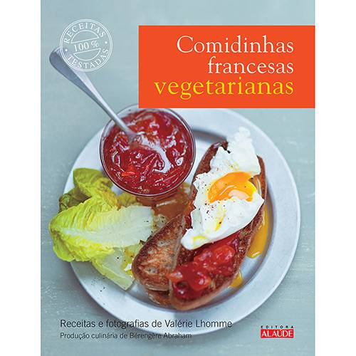 Tamanhos, Medidas e Dimensões do produto Livro - Comidinhas Francesas Vegetarianas