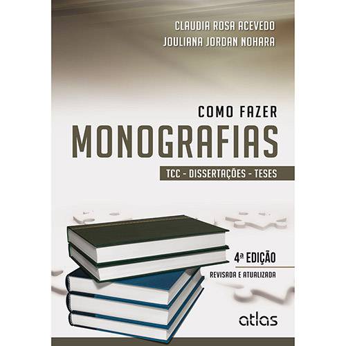 Tamanhos, Medidas e Dimensões do produto Livro - Como Fazer Monografias: TCC, Dissertações e Teses