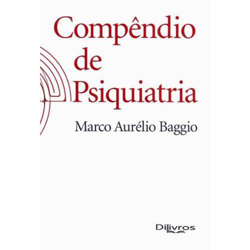 Tamanhos, Medidas e Dimensões do produto Livro - Compendio de Psiquiatria - Baggio