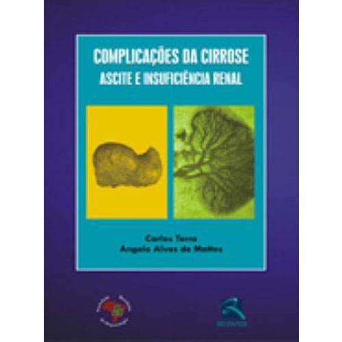 Tamanhos, Medidas e Dimensões do produto Livro - Complicações da Cirrose - Ascite e Insuficiência Renal - Terra