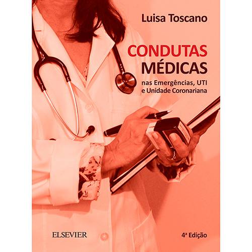 Tamanhos, Medidas e Dimensões do produto Livro - Condutas Médicas Nas Emergências, UTI e Unidade Coronariana