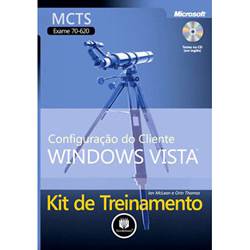Tamanhos, Medidas e Dimensões do produto Livro - Configuração do Cliente - Windows Vista - Kit de Treinamento MCTS