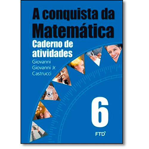Tamanhos, Medidas e Dimensões do produto Livro - Conquista da Matemática, A: Caderno de Atividades - 6º Ano