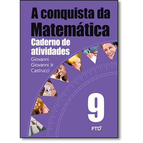 Tamanhos, Medidas e Dimensões do produto Livro - Conquista da Matemática, A: Caderno de Atividades - 9º Ano