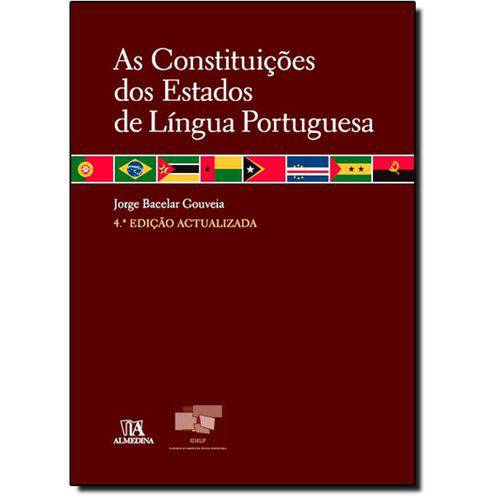 Tamanhos, Medidas e Dimensões do produto Livro - Constituições dos Estados de Língua Portuguesa, as