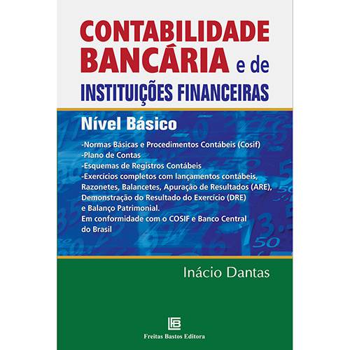 Tamanhos, Medidas e Dimensões do produto Livro - Contabilidade Bancária e de Instituições Financeiras