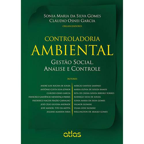 Tamanhos, Medidas e Dimensões do produto Livro - Controladoria Ambiental: Gestão Social, Análise e Controle