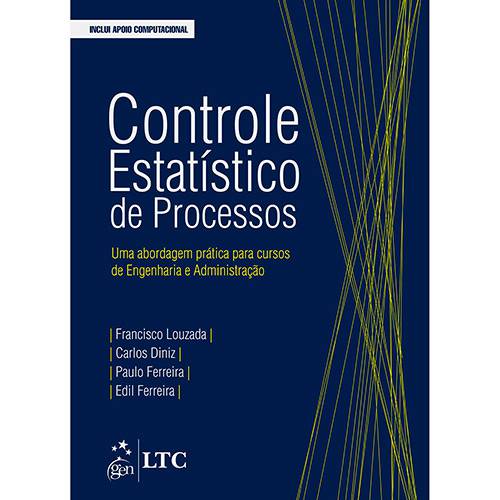 Tamanhos, Medidas e Dimensões do produto Livro - Controle Estatístico de Processos: uma Abordagem Prática para Cursos de Engenharia e Administração