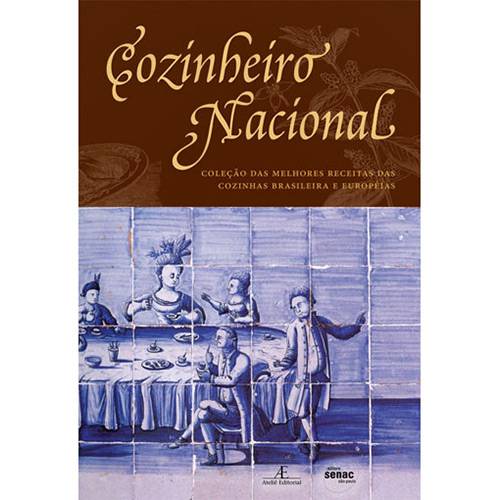 Tamanhos, Medidas e Dimensões do produto Livro - Cozinheiro Nacional - Melhores Receitas das Cozinhas Brasileiras e Europeias