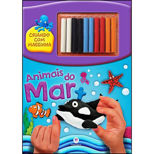 Tamanhos, Medidas e Dimensões do produto Livro - Criando com Massinha - Animais do Mar