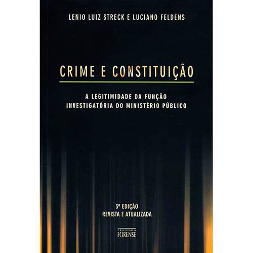Tamanhos, Medidas e Dimensões do produto Livro - Crime e Constituição: a Legitimidade da Função Investigatória do Ministério Público