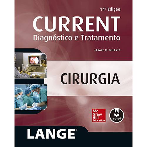 Tamanhos, Medidas e Dimensões do produto Livro - Current Diagnostico e Tratamento: Cirurgia