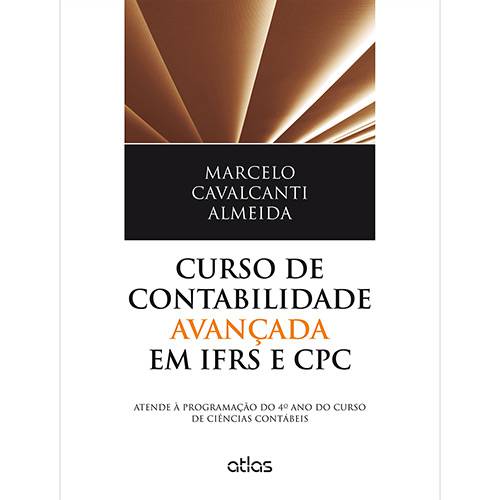 Tamanhos, Medidas e Dimensões do produto Livro - Curso de Contabilidade Avançada em IFRS e CPC