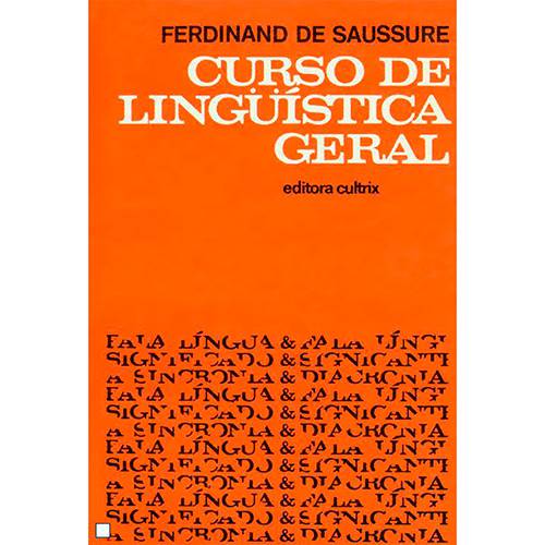 Tamanhos, Medidas e Dimensões do produto Livro - Curso de Linguistica Geral