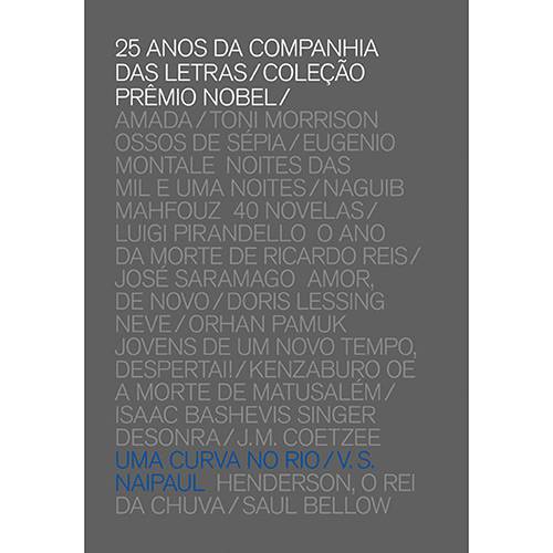 Tamanhos, Medidas e Dimensões do produto Livro - Curva no Rio, uma - 25 Anos da Companhia das Letras - Coleção Prêmio