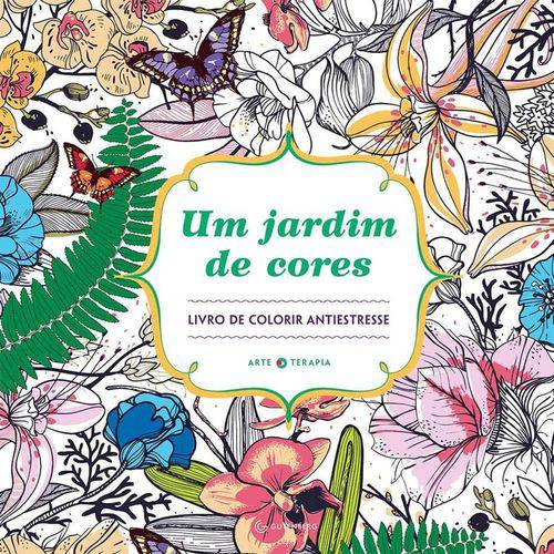 Tamanhos, Medidas e Dimensões do produto Livro de Colorir um Jardim de Cores