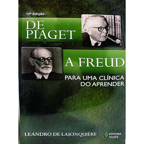 Tamanhos, Medidas e Dimensões do produto Livro - de Piaget a Freud - para uma Clínica do Aprender