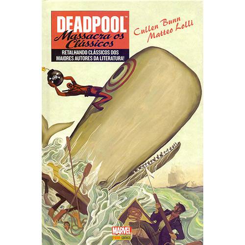 Tamanhos, Medidas e Dimensões do produto Livro - Deadpool Massacra os Clássicos
