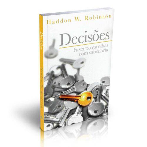 Tamanhos, Medidas e Dimensões do produto Livro Decisões - Fazendo Escolhas com Sabedoria