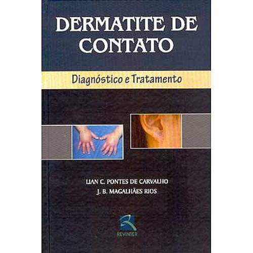 Tamanhos, Medidas e Dimensões do produto Livro - Dermatite de Contato - Diagnóstico e Tratamento - Carvalho