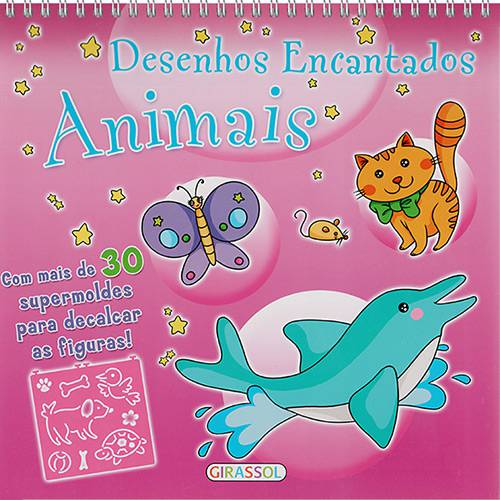Tamanhos, Medidas e Dimensões do produto Livro - Desenhos Encantados: Animais