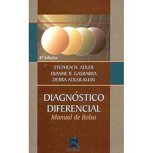 Tamanhos, Medidas e Dimensões do produto Livro - Diagnostico Diferencial - Manual de Bolso - Adler