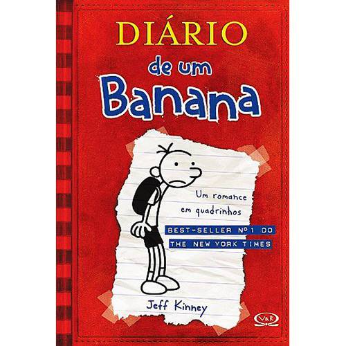 Tamanhos, Medidas e Dimensões do produto Livro - Diário de um Banana: não é Fácil Ser Criança - Vol.1