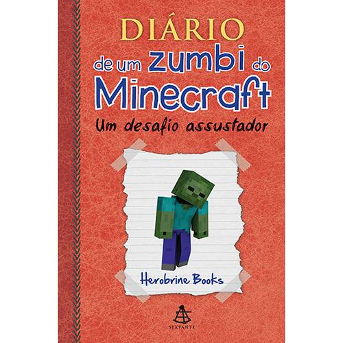 Tamanhos, Medidas e Dimensões do produto Livro - Diário de um Zumbi do Minecraft: um Desafio Assustador