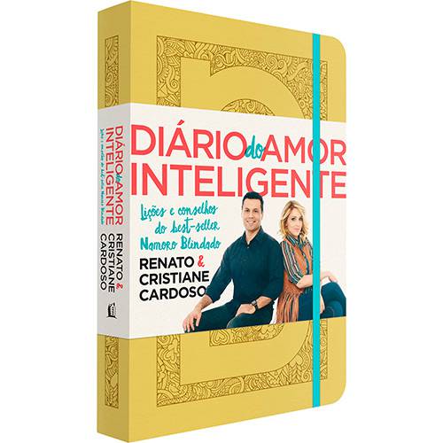 Tamanhos, Medidas e Dimensões do produto Livro - Diário do Amor Inteligente - Capa Amarela