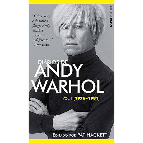 Tamanhos, Medidas e Dimensões do produto Livro - Diários de Andy Warhol (1976-1981) - Vol. 1