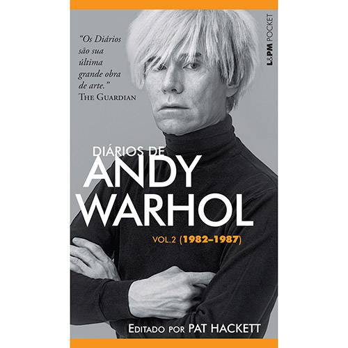 Tamanhos, Medidas e Dimensões do produto Livro - Diários de Andy Warhol (1982-1987) - Vol. 2