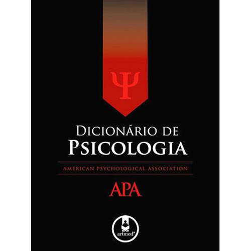Tamanhos, Medidas e Dimensões do produto Livro : Dicionário de Psicologia APA