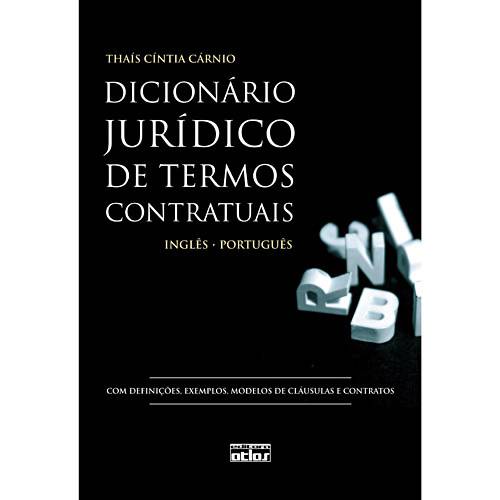 Tamanhos, Medidas e Dimensões do produto Livro - Dicionário Jurídico de Termos Contratuais