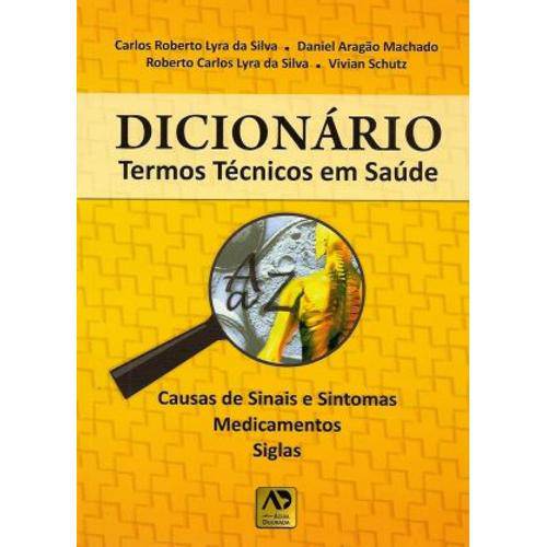Tamanhos, Medidas e Dimensões do produto Livro - Dicionário Termos Técnicos em Saúde - Lyra