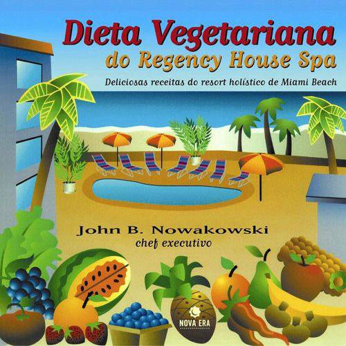 Tamanhos, Medidas e Dimensões do produto Livro - Dieta Vegetariana no Regency House Spa