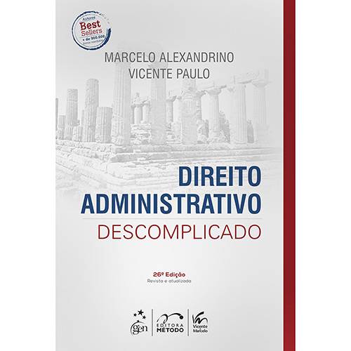 Tamanhos, Medidas e Dimensões do produto Livro - Direito Administrativo Descomplicado