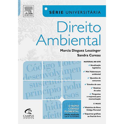 Tamanhos, Medidas e Dimensões do produto Livro - Direito Ambiental: Série Universitária