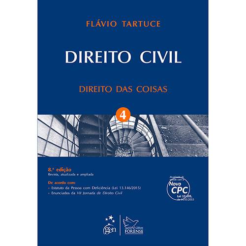 Tamanhos, Medidas e Dimensões do produto Livro - Direito Civil: Direito das Coisas - Vol. 4