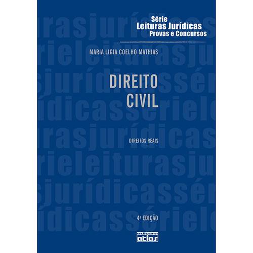 Tamanhos, Medidas e Dimensões do produto Livro - Direito Civil - Direitos Reais - Série Leituras Jurídicas - Provas e Concursos