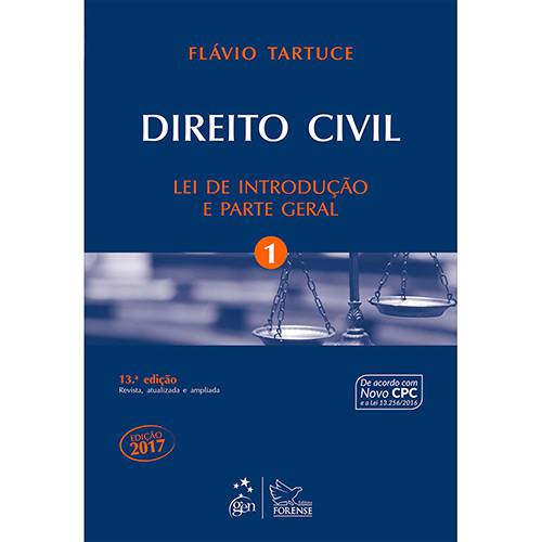 Tamanhos, Medidas e Dimensões do produto Livro - Direito Civil: Lei de Introdução e Parte Geral