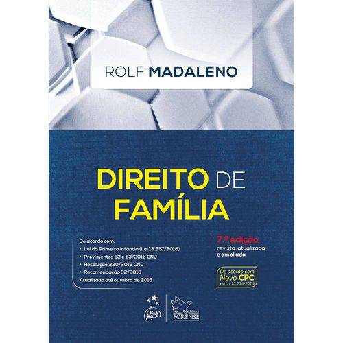 Tamanhos, Medidas e Dimensões do produto Livro - Direito de Família - Madaleno