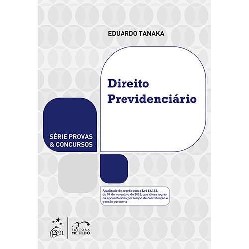 Tamanhos, Medidas e Dimensões do produto Livro - Direito Previdenciário - Série Provas & Concursos