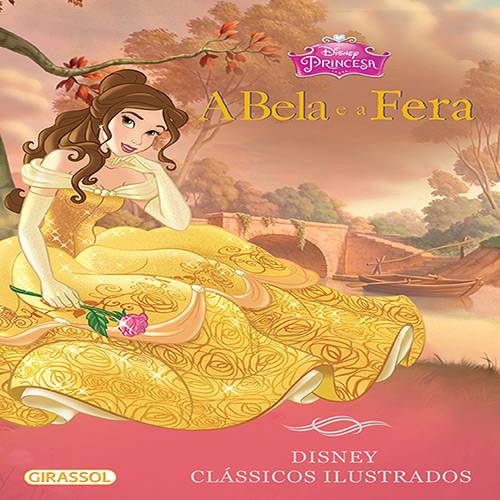 Tamanhos, Medidas e Dimensões do produto Livro - Disney Clássicos Ilustrados - a Bela e a Fera