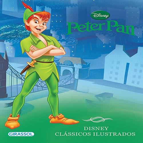 Tamanhos, Medidas e Dimensões do produto Livro - Disney Clássicos Ilustrados - Peter Pan