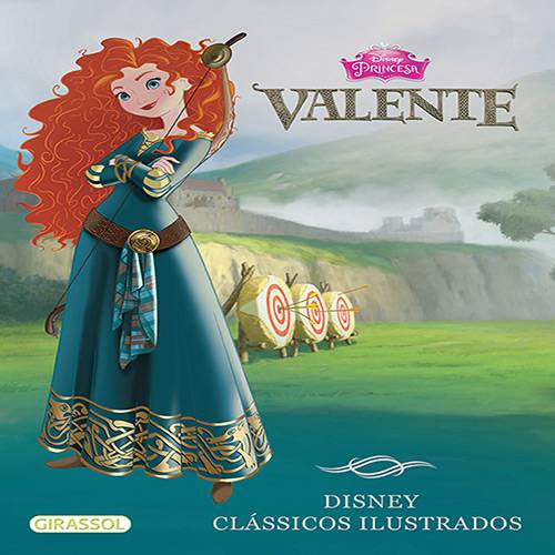 Tamanhos, Medidas e Dimensões do produto Livro - Disney Clássicos Ilustrados - Valente