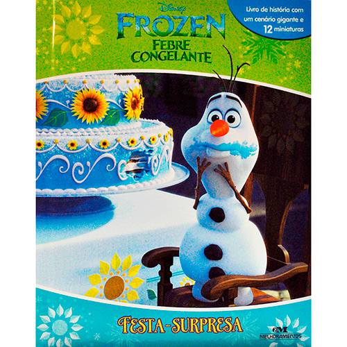Tamanhos, Medidas e Dimensões do produto Livro - Disney Frozen - Febre Congelante: Festa Surpresa