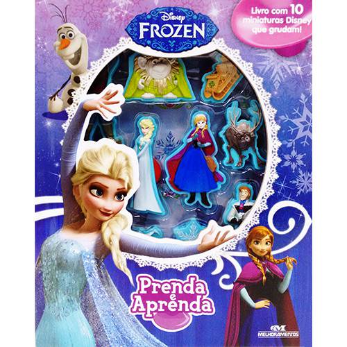 Tamanhos, Medidas e Dimensões do produto Livro - Disney Frozen - Prenda e Aprenda