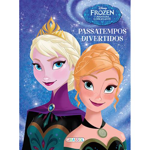 Tamanhos, Medidas e Dimensões do produto Livro - Disney - Frozen, uma Aventura Congelante: Passatempos Divertidos